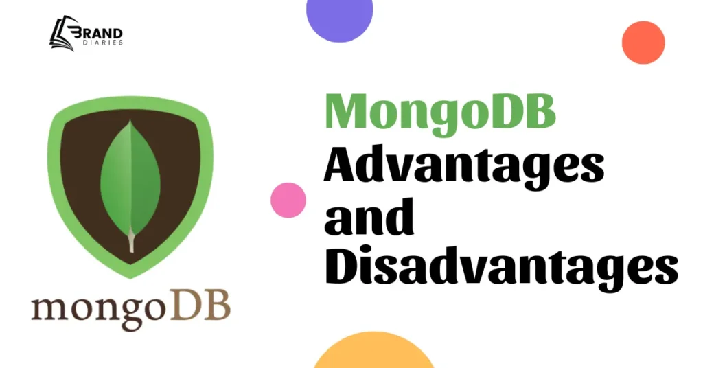 this picture depicts the advantages and disadvantages of mongodb 